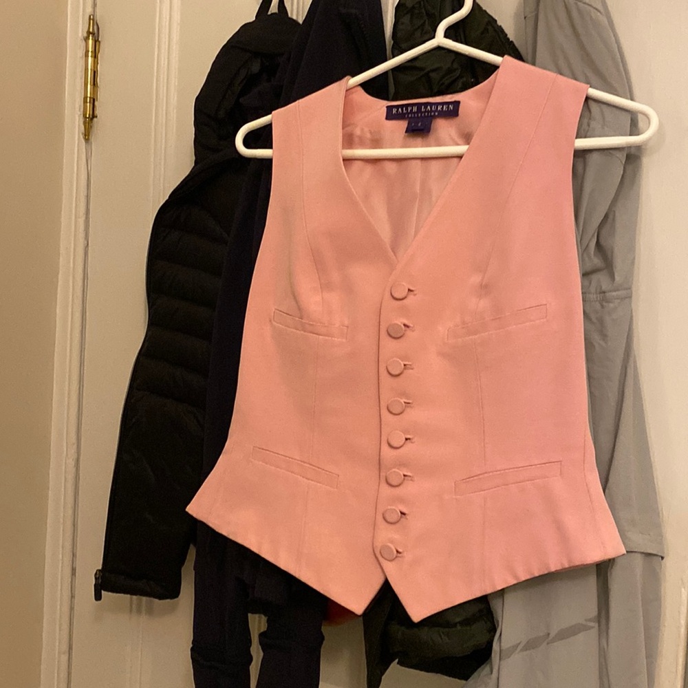 Ralph Lauren purple label vest size 6 /xs